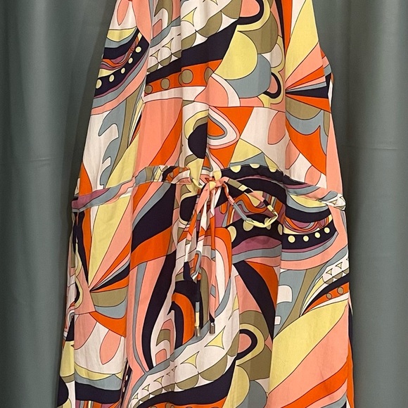 New Amelia coral and mint dress - Picture 6 of 6